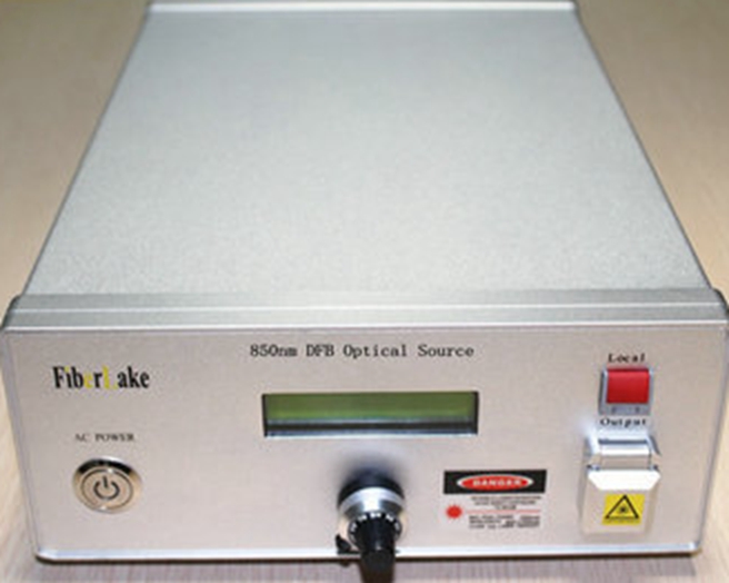 850nm CW DFB Light Source for Optical Fiber Component Manufacture & Test 850nm CW DFB Light Source for Optical Fiber Component Manufacture & Test